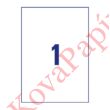 Kép 2/3 - Etikett AVERY L7877-20 210x297 mm szuper öntapadó 20 ív/csomag