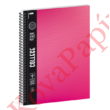 Kép 1/2 - Spirálfüzet ARS UNA College A/4 80 lapos kockás pink