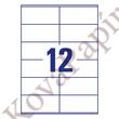 Kép 3/5 - Etikett AVERY 3424 105x48mm univerzális 1200 címke/doboz 100 ív/doboz
