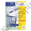 Kép 2/5 - Etikett AVERY 3651 52,5x29,7mm univerzális fehér 4000 címke/doboz 100 ív/doboz