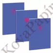 Füzet ARS UNA A/4 40 lapos extra kapcsos ponthálós violet spring