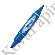 Alkoholos marker kétvégű ZEBRA Hi-Mckie 2,0-4,0 mm kék
