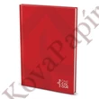 Beírókönyv kockás LIPAMILL A/4 192 lapos Office keményfedeles