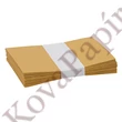 Boríték színes KASKAD LC/6 szilikonos 114x162mm 120 g arany 25/csom