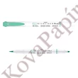 Ecsetfilc kétvégű ZEBRA Mildliner Fluorescent türkiz