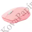 Egér vezeték nélküli RAPOO M100 Silent Bluetooth 2,4 Ghz 1300 DPI rózsaszín
