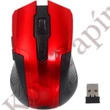 Egér vezeték nélküli SILVERLINE RF-107 USB piros