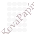 Etikett AVERY 3170 öntapadó jelölőpont fehér 18mm 96 jelölőpont/csomag