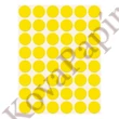 Etikett AVERY 3377 öntapadó jelölőpont sárga 18mm 1056 jelölőpont/csomag