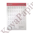 Etikett OPTIMA 32103 105x74mm 800 címke/doboz 100 ív/doboz