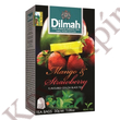 Fekete tea DILMAH Mango & Strawberry 20 filter/doboz