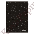 Füzet kockás STREET A/4 54 lapos Black&Gold