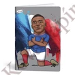Füzet kockás LIPAMILL A/4 40 lapos Football icons