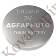 Gombelem AGFAPHOTO Lithium CR2450 2 darabos