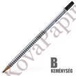 Grafitceruza FABER-CASTELL Grip 2001 B háromszögletű radíros