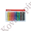 Gyurma OPTIMA színes 200 g 12 darabos