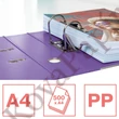 Iratrendező ESSELTE Colour Breeze Standard A/4 75 mm élvédős levendula