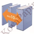 Iratrendező PLUS Zero Max A/4 bővíthető 18-118 mm szürke
