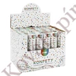 Konfetti ágyú JUNIOR 20 cm metál karika