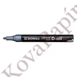 Lakkmarker DONAU D-oil 2,8 mm ezüst