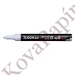 Lakkmarker DONAU D-oil 2,8 mm fehér