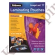 Lamináló fólia FELLOWES A/4 80 mikron fényes 25/csom