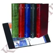 Névjegytartó ELEGANT pvc borítású karton 80 darabos fekete