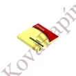 Öntapadós jegyzettömb OPTIMA 75x75mm neon sárga 100 lap