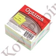 Öntapadós jegyzettömb OPTIMA 76x76mm pasztell 400 lap