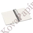 Spirálfüzet kockás LEITZ Office A/5 90 lapos PP borítóval piros