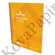 Spirálfüzet kockás LIPAMILL A/4 70 lapos College block