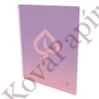 Spirálfüzet vonalas LIPAMILL A/4 50 lapos Happy