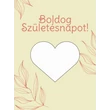 AJÁNDÉKKÁRTYA - CSINÁLD MAGAD SZÜLETÉSNAP