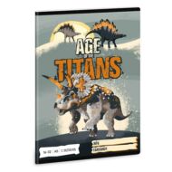 Füzet ARS UNA A/5 32 lapos vonalas 16-32 II. osztályos Age Of The Titans