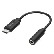Kábel elosztó HAMA USB Type-C/Jack 3,5mm