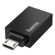Kábel elosztó HAMA Micro USB/USB 2.0