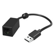 Kábel elosztó HAMA USB 2.0/LAN 10/100 Mbps
