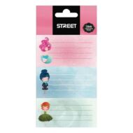 Füzetcímke STREET Mermaide 9 címke/csomag