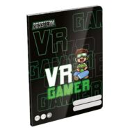 Füzet LIZZY CARD A/5 32 lapos sima BossTeam VR Gamer