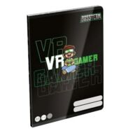 Füzet LIZZY CARD A/5 32 lapos kockás BossTeam VR Gamer