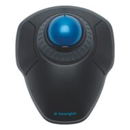 Egér vezetékes KENSINGTON optikai Orbit Trackball görgető gyűrűvel fekete/kék