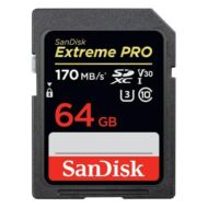 Memóriakártya SANDISK SDXC Extreme Pro 64 GB