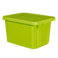 Tároló doboz CURVER Essentials műanyag fedővel 45L világoszöld