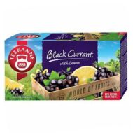 Gyümölcstea TEEKANNE World of Fruits fekete ribizli és citrom 20 filter/doboz