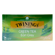 Zöld tea TWININGS Earl Grey filteres 25 filter/doboz