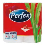 Toalettpapír PERFEX 3 rétegű 4 tekercses