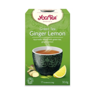 Zöld tea bio YOGI TEA Gyömbérrel és citrommal 17 filter/doboz
