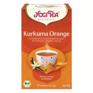 Bio tea YOGI TEA Kurkuma narancs 17 filter/doboz