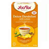 Bio tea YOGI TEA Tisztító méregtelenítő citrommal és gyermekláncfűvel 17 filter/doboz