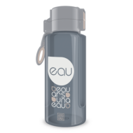 Kulacs ARS UNA műanyag BPA-mentes 650 ml szürke